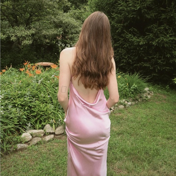 SOLD Shona Joy La Lune One Shoulder Cowl Back Maxi Dress - Picture 2 of 13